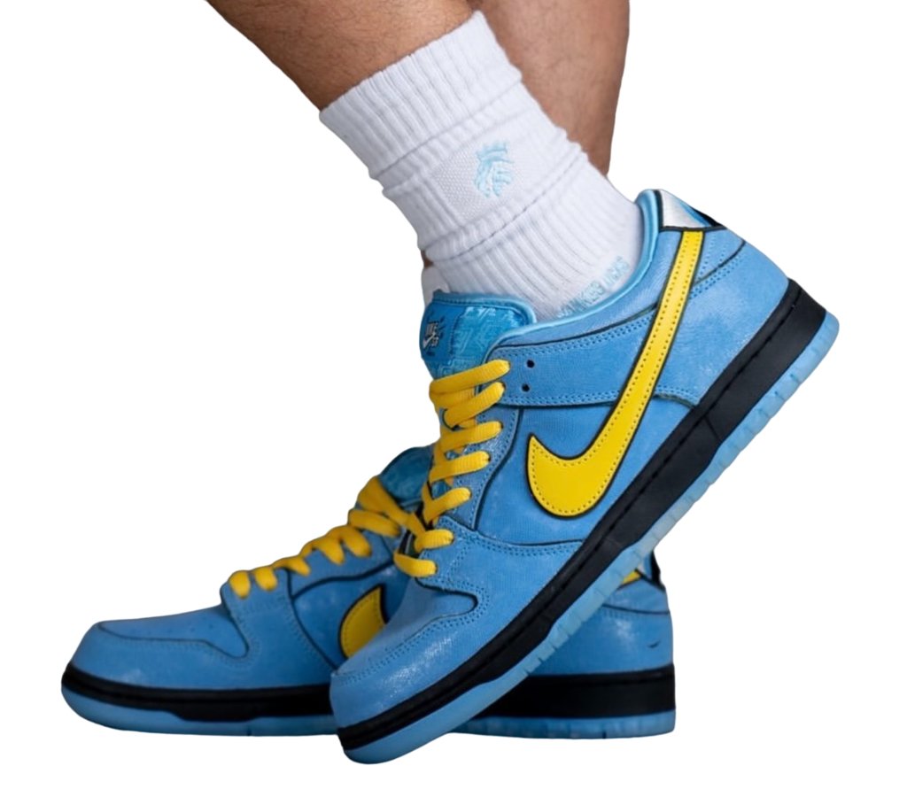 The Powerpuff Girls × Nike SB Dunk Low Pro QS Bubbles パワーパフガールズ × ナイキ SB ダンク ロー プロ QS バブルス - VICTORIA SNKRS