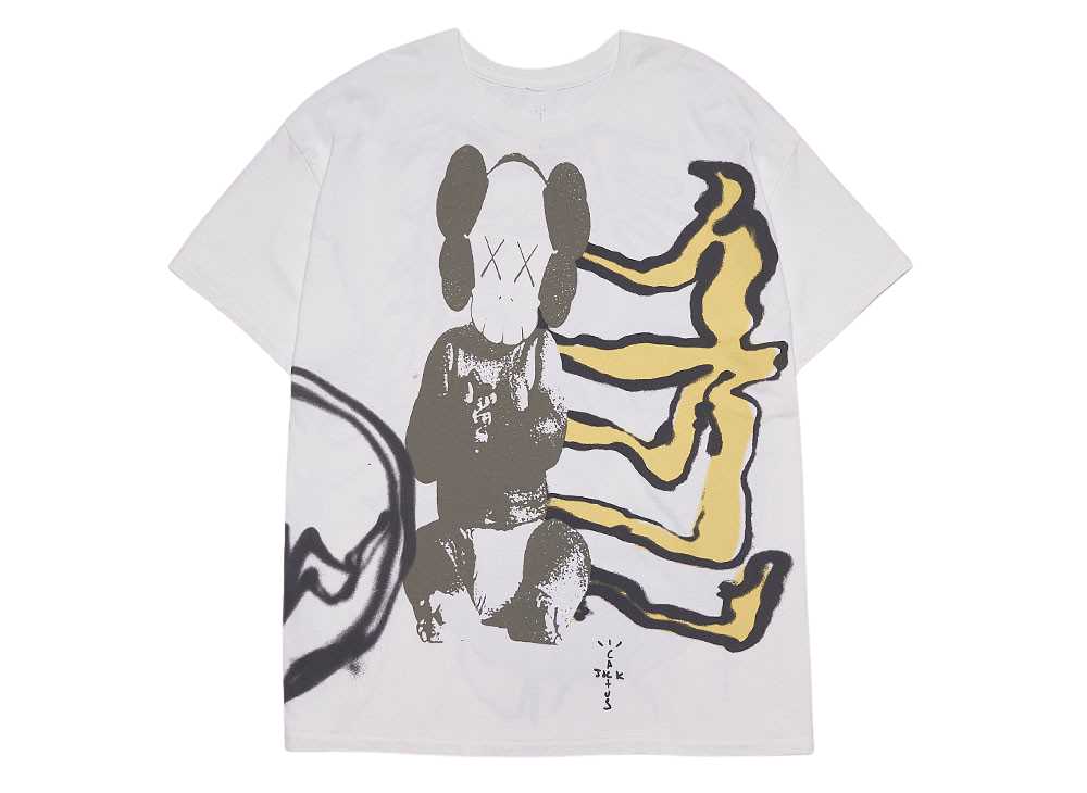 Travis Scott Cactus Jack x KAWS For Fragment Tee White トラヴィス スコット カクタス ジャック  x カウズ