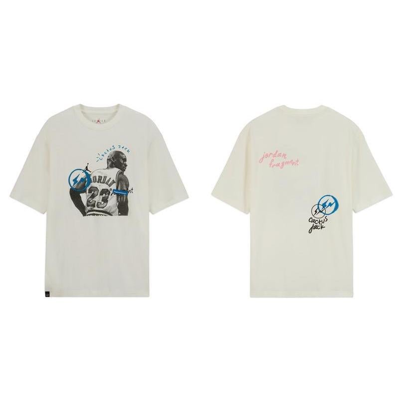 TRAVIS SCOTT×FRAGMENT×NIKE TEE WHITE - VICTORIA SNKRS