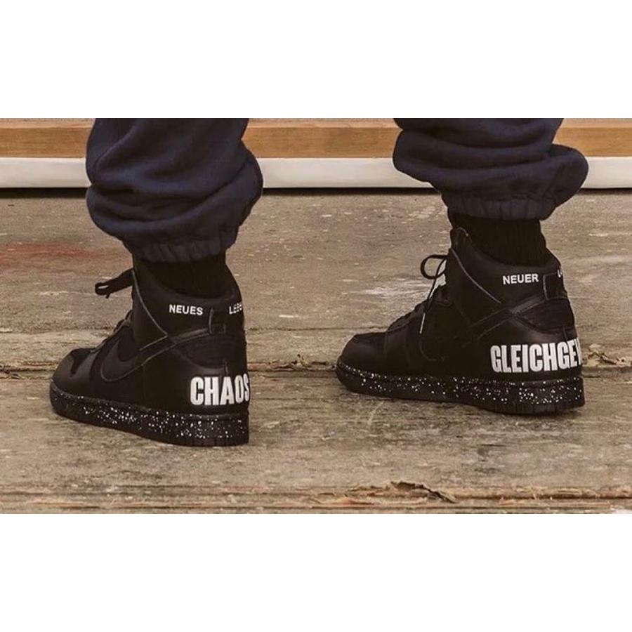 アンダーカバー×ナイキ ダンク ハイ カオス ブラック UNDERCOVER×Nike Dunk High Chaos Black - VICTORIA SNKRS