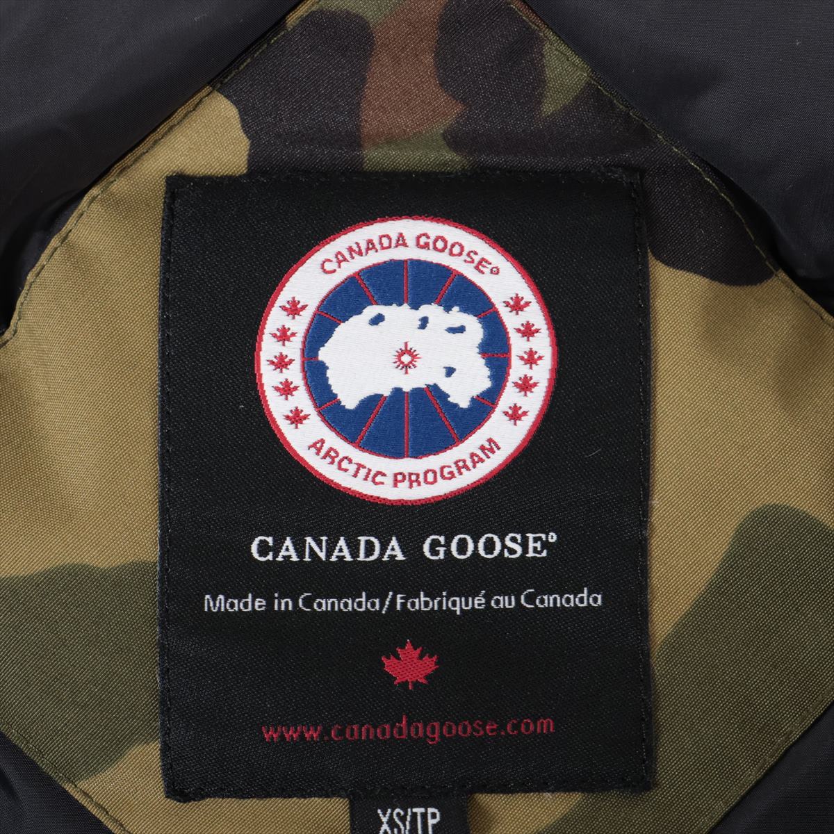 CANADA GOOSE カナダグース RUSSEL PARKA ラッセルパーカー ダウンジャケット カモフラ SOPHNET【中古品】Aランク - VICTORIA SNKRS