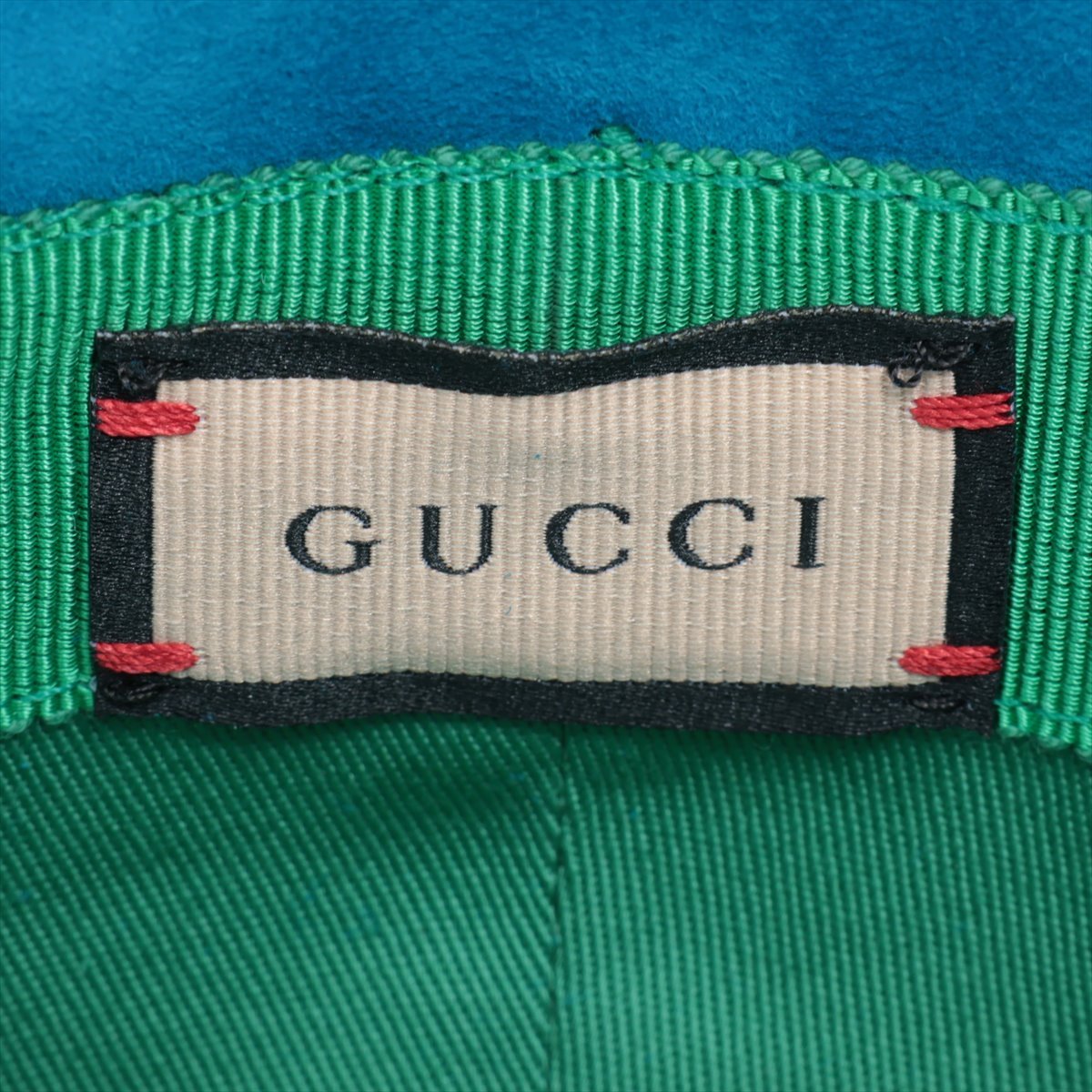 GUCCI グッチ バケットハット L スエード ブルーSuede Bucket Hat 728965 【中古】 - VICTORIA SNKRS