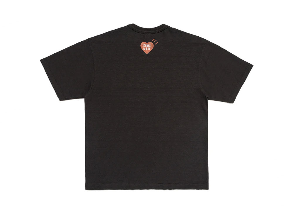 HUMAN MADE x KAWS Kaws Made Graphic T - Shirt Black ヒューマンメイド x カウズ カウズ メイド グラフィック Tシャツ #1 ブラック - VICTORIA SNKRS