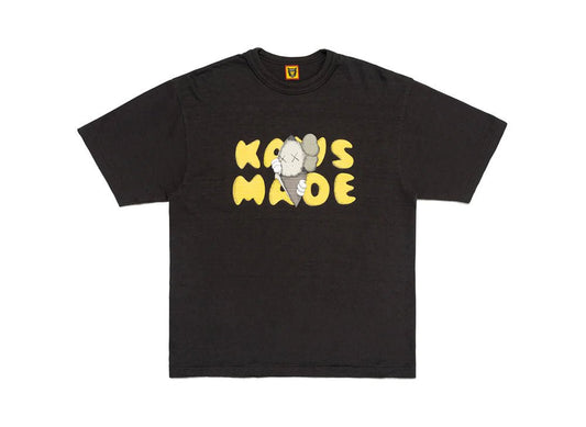 HUMAN MADE x KAWS Kaws Made Graphic T - Shirt Black ヒューマンメイド x カウズ カウズ メイド グラフィック Tシャツ #1 ブラック - VICTORIA SNKRS