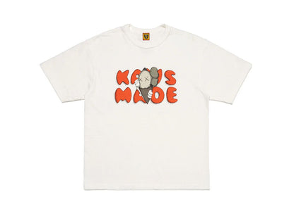 HUMAN MADE x KAWS Kaws Made Graphic T - Shirt White ヒューマンメイド x カウズ カウズ メイド グラフィック Tシャツ #1 ホワイト - VICTORIA SNKRS