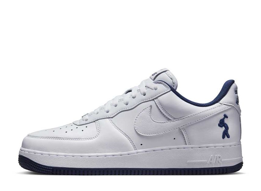 Lil Yachty × Nike Us Force 1 (Air Force 1) Low White and Midnight Navy リルヨッティ × ナイキ アスフォース1 (エアフォース1) ロー ホワイト アンド ミッドナイトネイビー - VICTORIA SNKRS