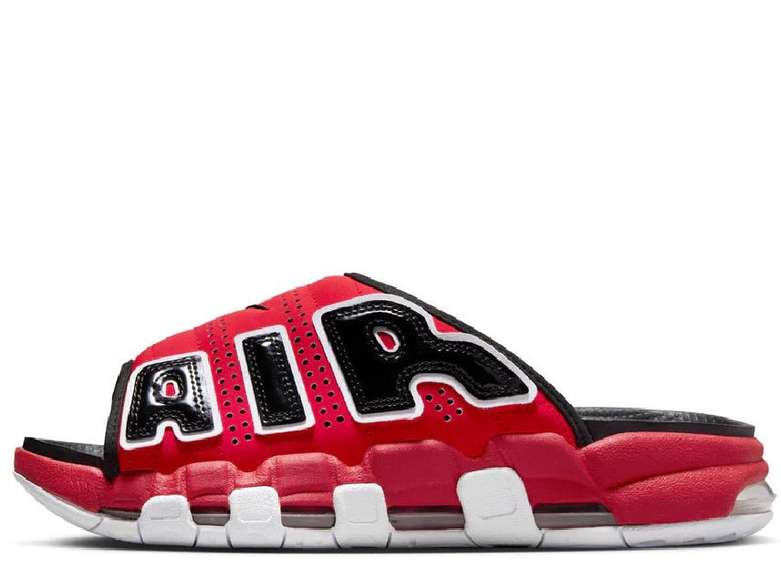 Nike Air More Uptempo Slide University Red ナイキ エアモアアップテンポ スライド ユニバーシティレッド - VICTORIA SNKRS