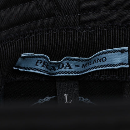 PRADA プラダ ハット L ナイロン ブラック 1HC137【中古品】ABランク - VICTORIA SNKRS