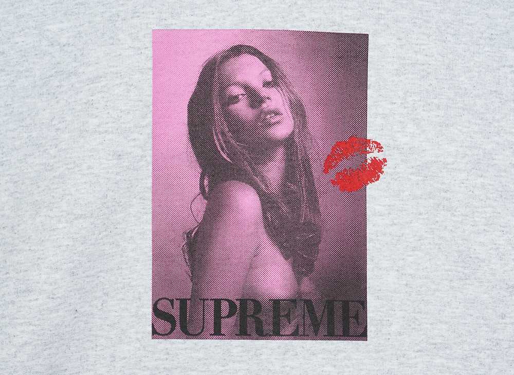 Supreme Kate Moss Hooded Sweatshirt Ash Grey シュプリーム ケイトモス フーディー スウェットシャツ アッシュ グレー - VICTORIA SNKRS