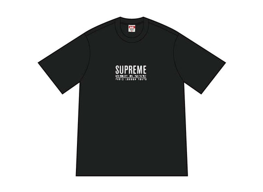 Supreme Paris Tee Black シュプリーム パリ Tシャツ ブラック - VICTORIA SNKRS