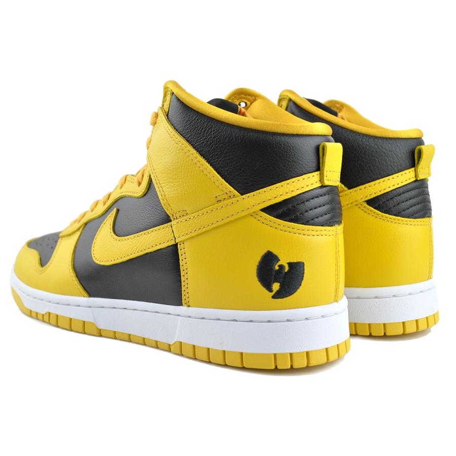 Wu - Tang Clan × Nike Dunk High Retro PRM Black and Pollen ウータンクラン × ナイキ ダンク ハイ レトロ PRM ブラック アンド パラン - VICTORIA SNKRS