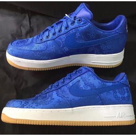 ナイキ クロット ナイキ エアフォース1 ロー CLOT NIKE AIR FORCE 1 LOW BLUE - VICTORIA SNKRS