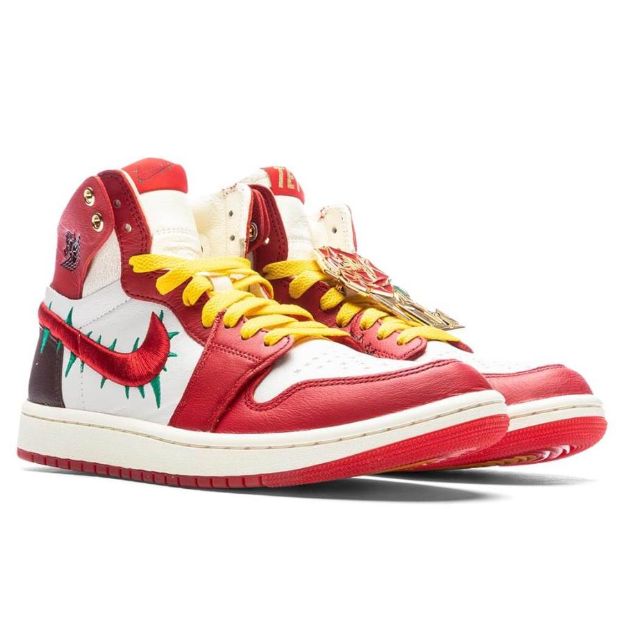 テヤナ・テイラー × ナイキ ウィメンズ エアジョーダン1 ハイ ズーム CMFT 2 ジムレッド Teyana Taylor × Nike WMNS  Air Jordan 1 High Zoom CMFT 2 Gym Red