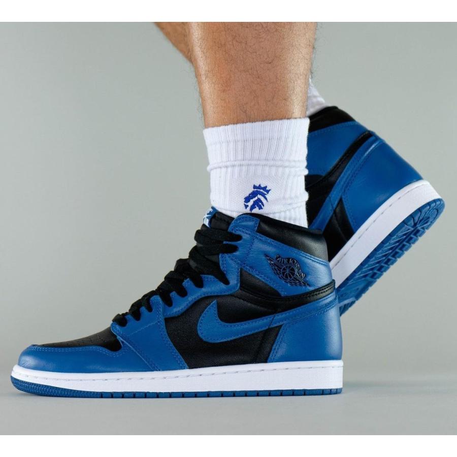 エアジョーダン1 GS ダークマリーナブルー Nike GS Air Jordan 1 High OG Dark Marina Blue