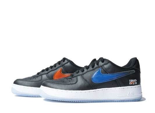 キス×ナイキ エアフォース1 ニューヨーク ニックス ブラック KITH×Nike Air Force 1 New York Knicks Black - VICTORIA SNKRS