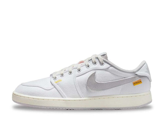 ユニオン×ナイキ エアジョーダン1 ロー KO ホワイト キャンバス UNION×Nike Air Jordan 1 Low KO White Canvas - VICTORIA SNKRS