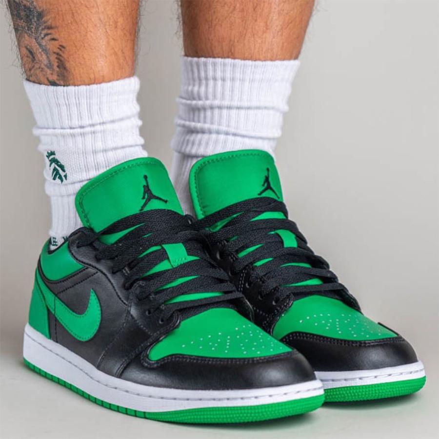 jordan限定セール！NIKE AIR JORDAN 1 LOW GREEN 28.5cm - スニーカー