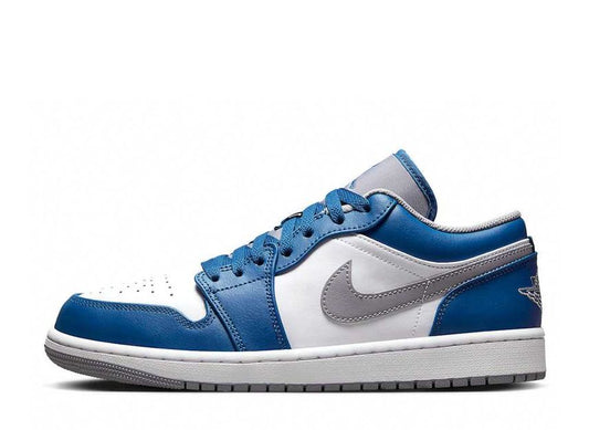 ナイキ エアジョーダン1 ロー トゥルー ブルー Nike Air Jordan 1 Low True Blue - VICTORIA SNKRS