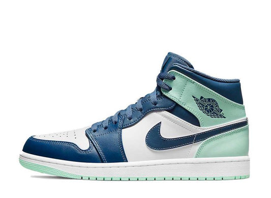 エアジョーダン1 ミッド ブルーミント Nike Air Jordan 1 Mid Blue Mint - VICTORIA SNKRS