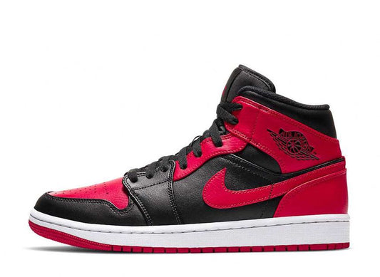 エアジョーダン1 ミッド ブレッド NIKE AIR JORDAN 1 MID BRED - VICTORIA SNKRS