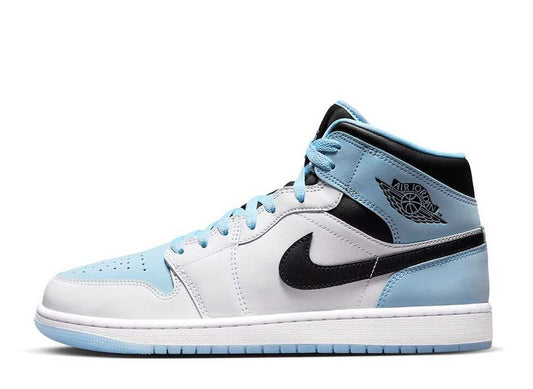 ナイキ エアジョーダン1 ミッド アイスブルーヌバック Nike Air Jordan 1 Mid Ice Blue Nubuck - VICTORIA SNKRS