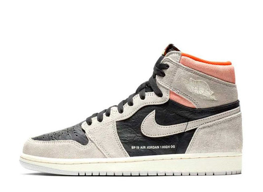 エアジョーダン1 ナチュラルグレー ハイパークリムゾン NIKE AIR JORDAN 1 RETRO HIGH OG NEUTRAL GREY HYPER CRIMSON - VICTORIA SNKRS