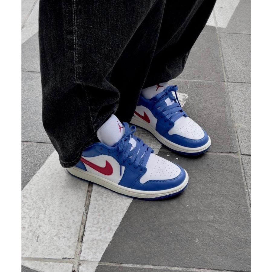 ナイキ ウィメンズ エアジョーダン1 ロー スポーツブルー Nike WMNS Air Jordan 1 Low Sport Blue - VICTORIA SNKRS