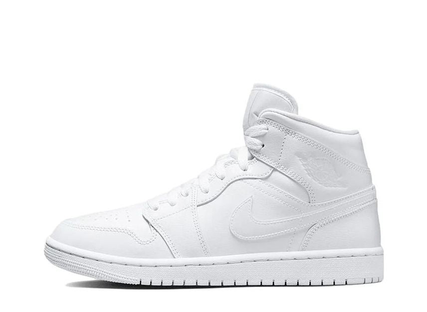 ウィメンズ エアジョーダン1 ミッド トリプルホワイト Nike WMNS Air Jordan 1 Mid Triple White - VICTORIA SNKRS