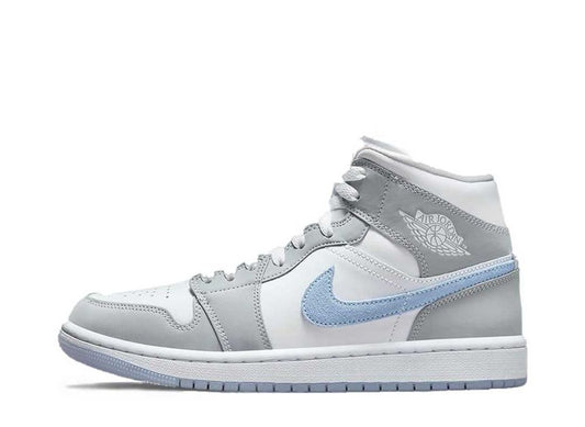 ウィメンズ エア ジョーダン 1 ミッド ウルフグレー NIKE WMNS AIR JORDAN 1 MID WOLF GREY - VICTORIA SNKRS