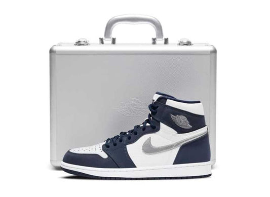 エアジョーダン 1 ハイ OG CO.JP ホワイト ミッドナイトネイビー NIKE AIR JORDAN 1 HIGH OG CO.JP WHITE MIDNIGHT NAVY - VICTORIA SNKRS