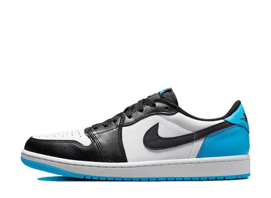 エアジョーダン1 ロー OG ブラック アンド ダークパウダーブルー Nike Air Jordan 1 Low OG Black and Dark Powder Blue UNC - VICTORIA SNKRS