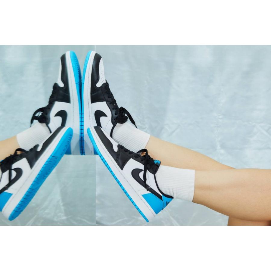 エアジョーダン1 ロー OG ブラック アンド ダークパウダーブルー Nike Air Jordan 1 Low OG Black and Dark  Powder Blue UNC