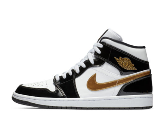 ナイキ エアジョーダン1 ミッド SE メタリックゴールド Nike Air Jordan 1 Mid SE Metallic Gold - VICTORIA SNKRS