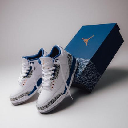 ナイキ エアジョーダン3 レトロ トゥルーブルー アンド コッパー Nike Air Jordan 3 Retro True Blue and Copper - VICTORIA SNKRS