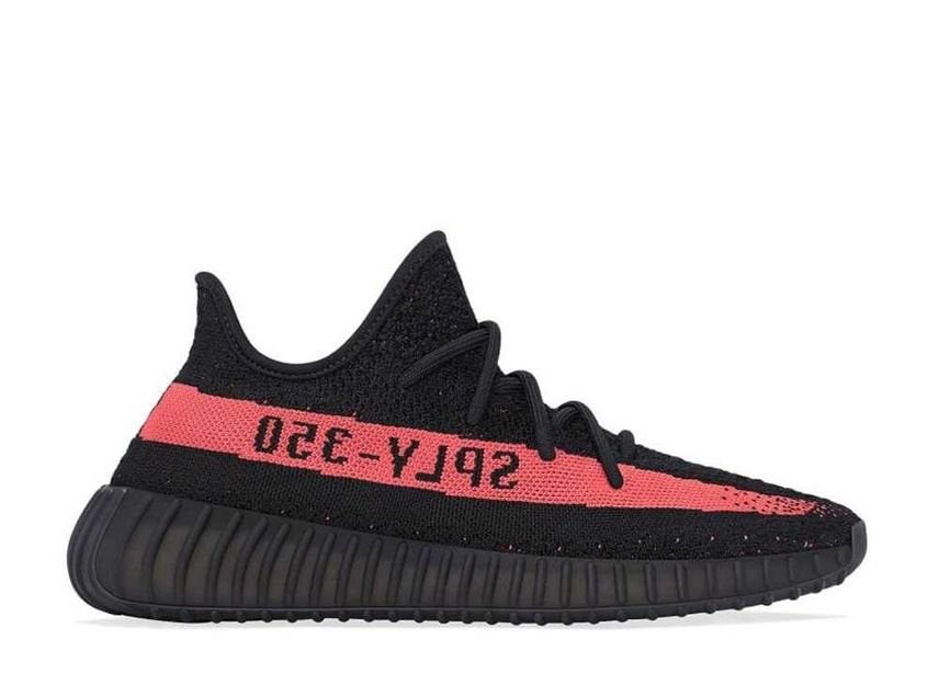 アディダス イージーブースト350 V2 コアブラック レッド adidas YEEZY Boost 350 V2 Core Black Red 2022 - VICTORIA SNKRS