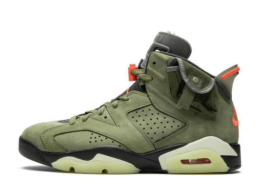 トラヴィス スコット ナイキ エアジョーダン6 TRAVIS SCOTT NIKE AIR JORDAN 6 OLIVE - VICTORIA SNKRS