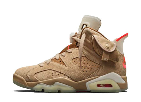 トラヴィス スコット×ナイキ エアジョーダン6 ブリティッシュカーキ TRAVIS SCOTT×NIKE AIR JORDAN 6 BRITISH KHAKI - VICTORIA SNKRS