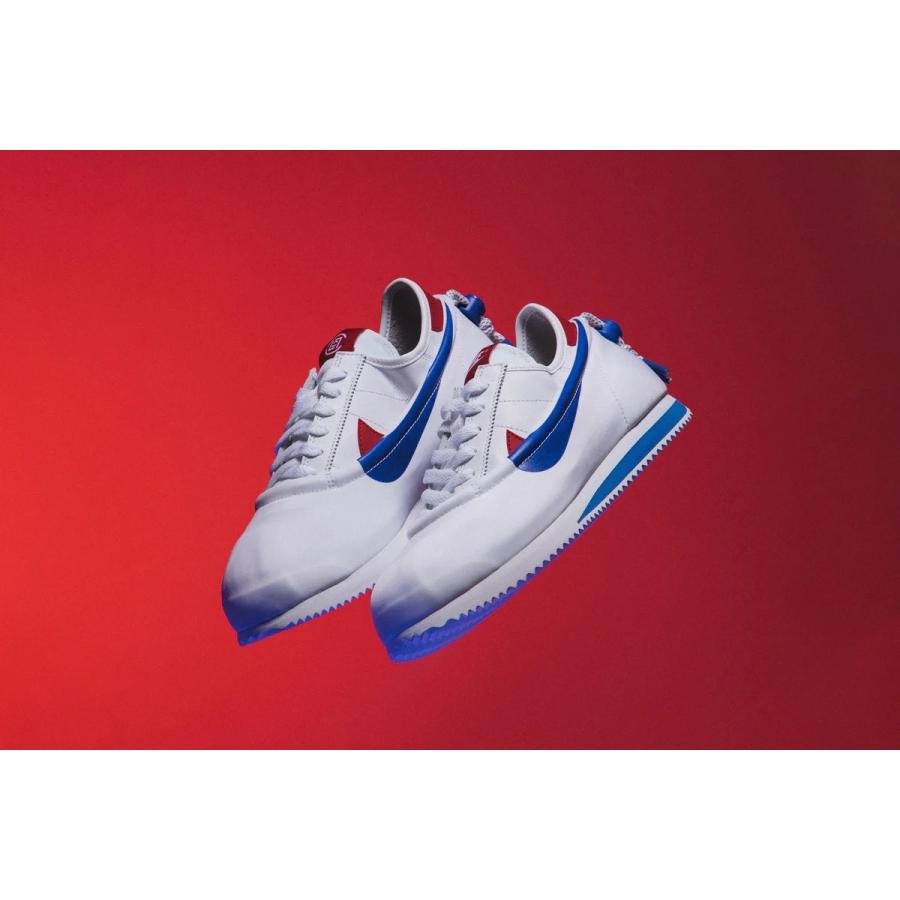 クロット×ナイキ コルテッツ ホワイト アンド ゲーム ロイヤル CLOT × Nike Cortez White and Game Royal - VICTORIA SNKRS