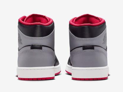 Nike Air Jordan 1 Mid Black Cement Grey ナイキ エアジョーダン1 ミッド ブラック セメントグレー - VICTORIA SNKRS