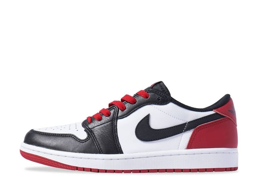 Nike Air Jordan 1 Retro Low OG Black Toe ナイキ エアジョーダン1 レトロ ロー OG ブラック トゥ - VICTORIA SNKRS