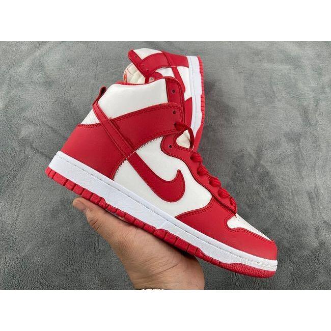 ダンク ハイ チャンピオンシップ ホワイト アンド レッド Nike Dunk High Championship White and Red - VICTORIA SNKRS