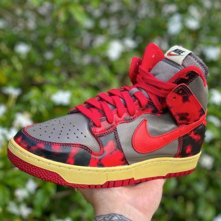 ダンク ハイ レッド アシッドウォッシュ NIKE DUNK HIGH RED ACID WASH - VICTORIA SNKRS