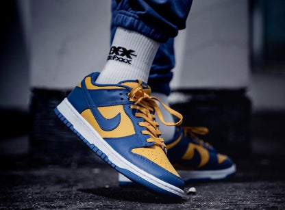 ダンク ロー Nike Dunk Low Blue Jay and University Gold - VICTORIA SNKRS