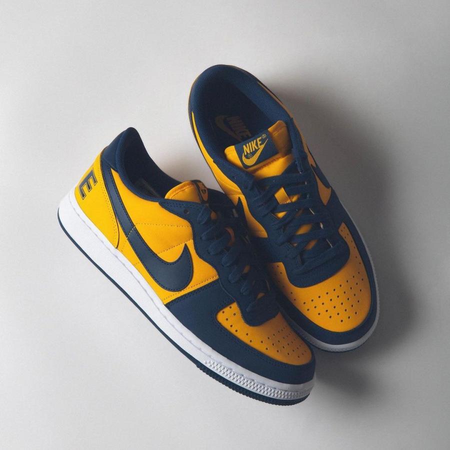 ナイキ ターミネーター ロー ユニバーシティゴールド アンド ネイビー ミシガン Nike Terminator Low University  Gold and Navy Michigan