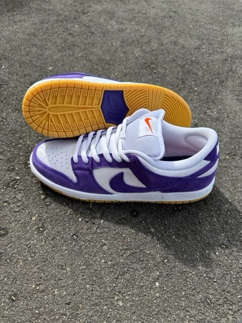 ナイキ SB ダンク ロー プロ ISO オレンジレーベル コートパープル ガム Nike SB Dunk Low Pro ISO Orange Label Court Purple Gum - VICTORIA SNKRS