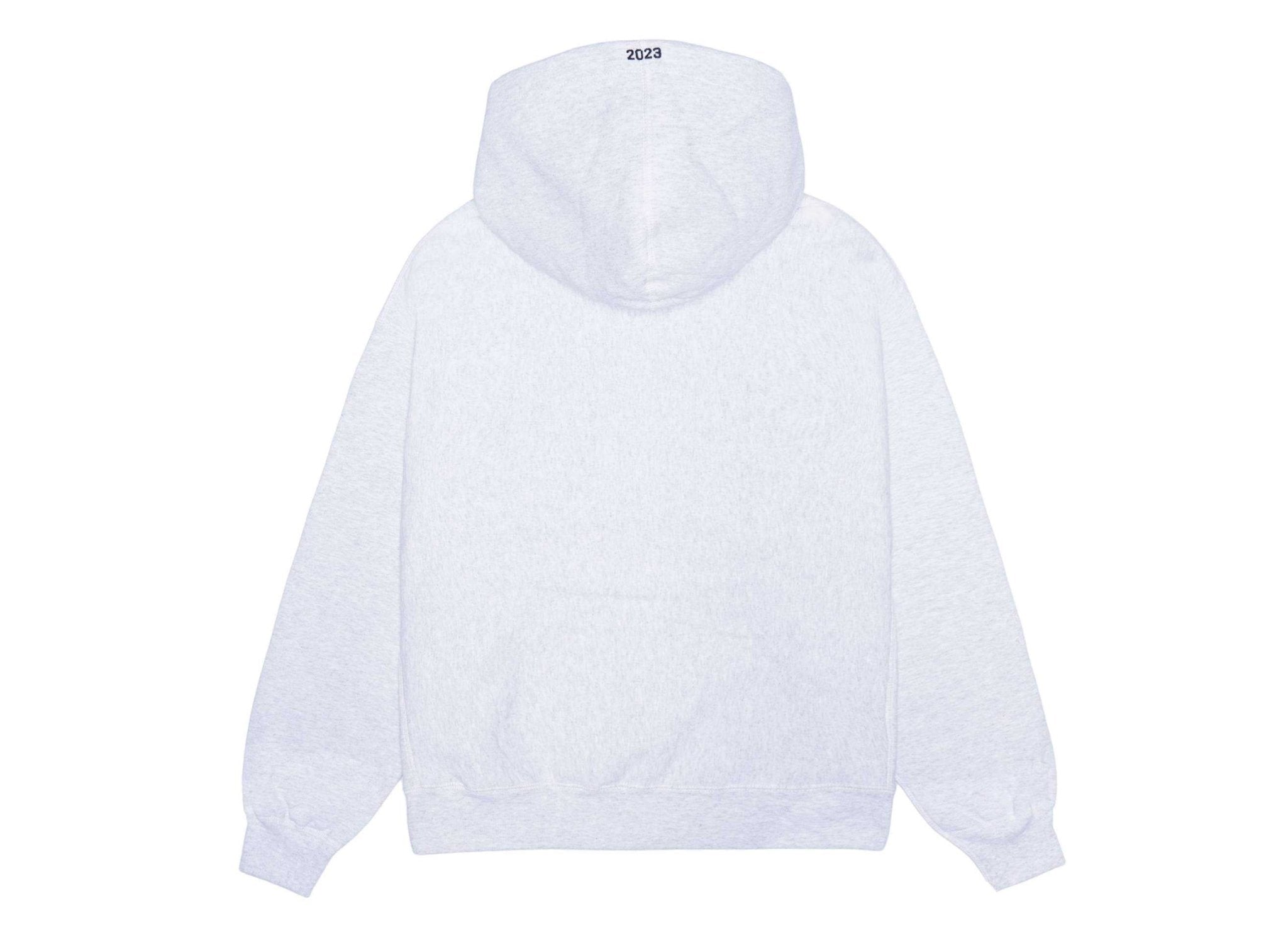 S supreme box logo sweatshirt ash greyAshg