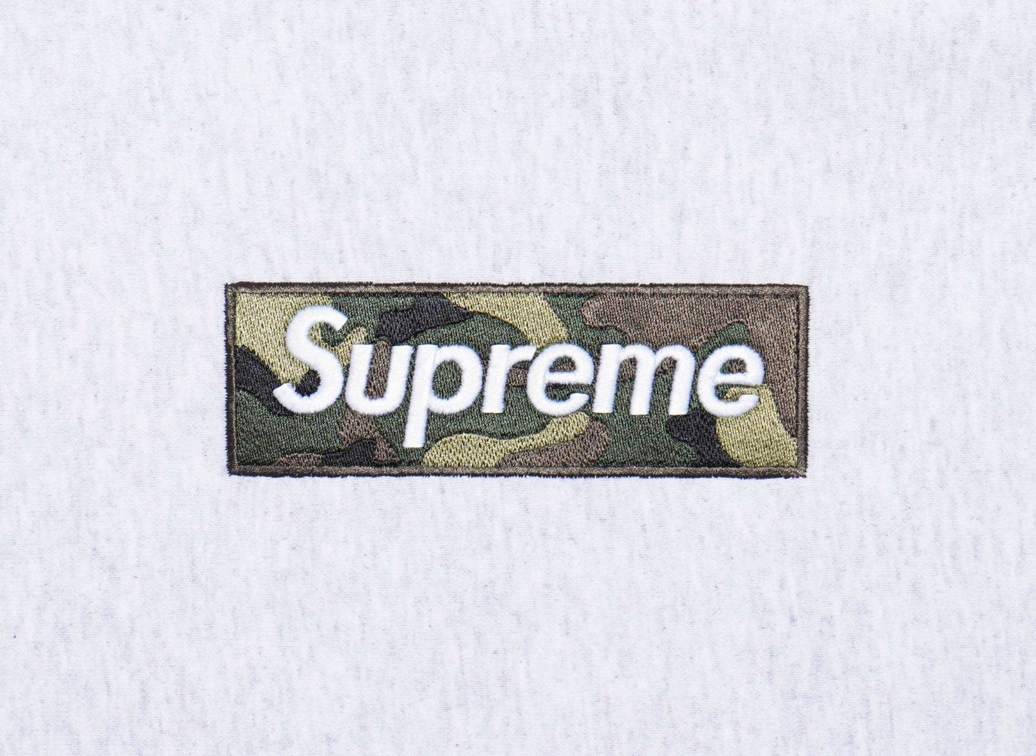 Supreme Box Logo Hooded Sweatshirt Ash Grey シュプリーム ボックス