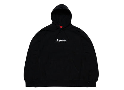 Supreme Box Logo Hooded Sweatshirt Black シュプリーム ボックス ロゴ フーディー スウェットシャツ ブラック - VICTORIA SNKRS