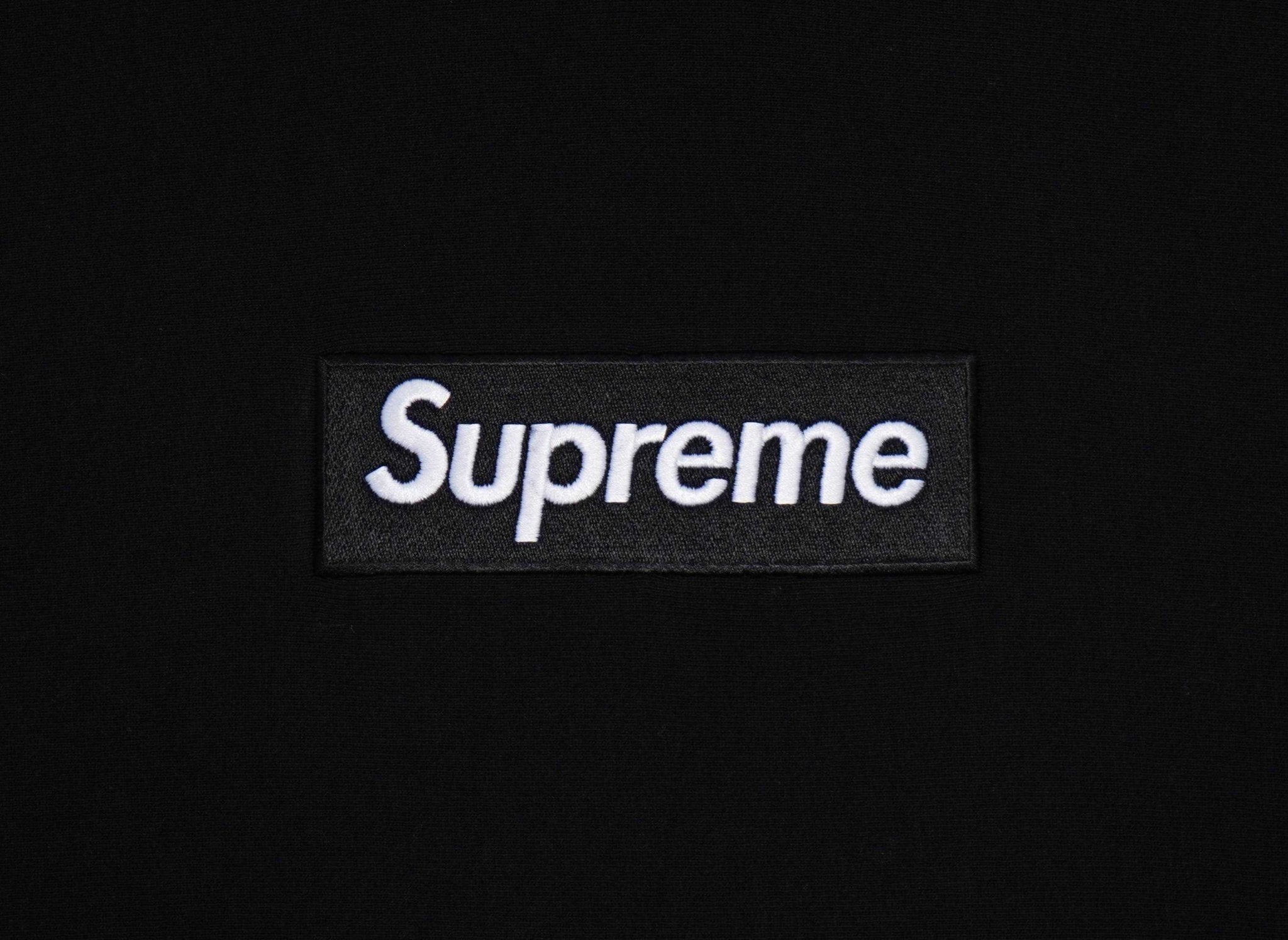 supreme box logo hoodie S blackコメント失礼します