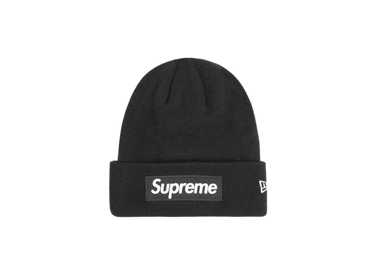 Supreme New Era Box Logo Beanie Black シュプリーム ニューエラ ボックス ロゴ ビーニー ブラック - VICTORIA SNKRS